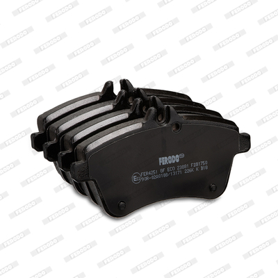 Brake Pad Set, disc brake - FDB1750 FERODO