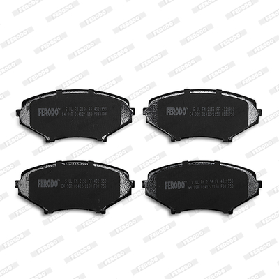 Brake Pad Set, disc brake - FDB1758 FERODO
