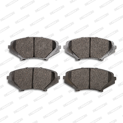 Brake Pad Set, disc brake - FDB1758 FERODO