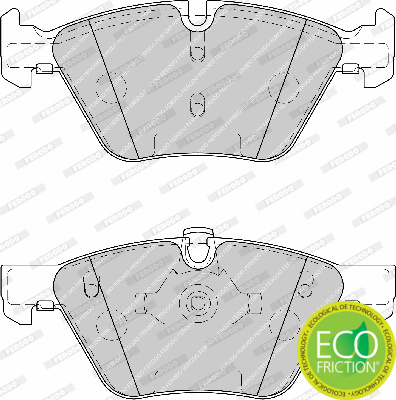 Brake Pad Set, disc brake - FDB1773 FERODO