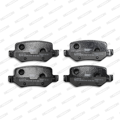 Brake Pad Set, disc brake - FDB1782 FERODO