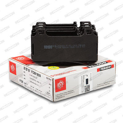 Brake Pad Set, disc brake - FDB1809 FERODO