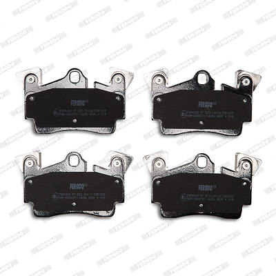 Brake Pad Set, disc brake - FDB1835 FERODO