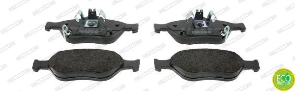 Brake Pad Set, disc brake - FDB1890 FERODO