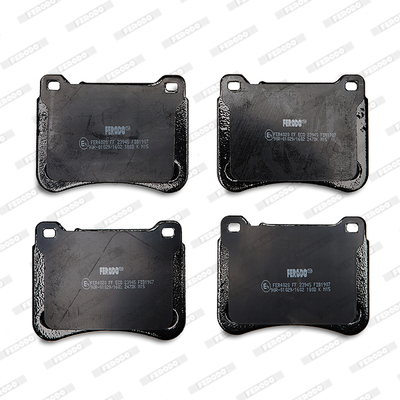 Brake Pad Set, disc brake - FDB1907 FERODO