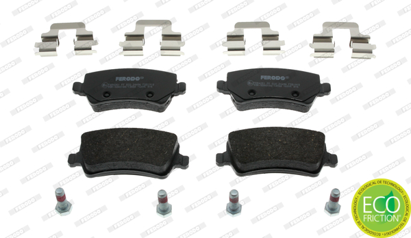 Brake Pad Set, disc brake - FDB1918 FERODO