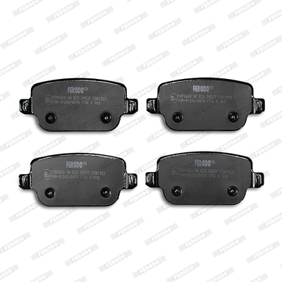 Brake Pad Set, disc brake - FDB1933 FERODO