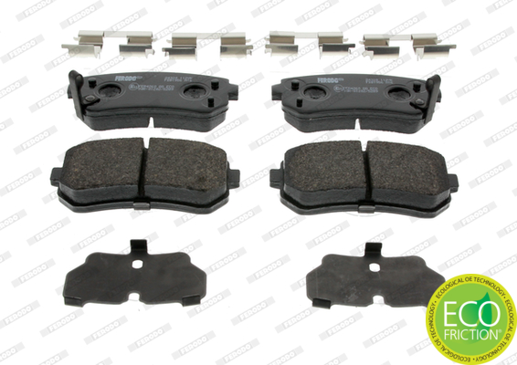 Brake Pad Set, disc brake - FDB1956 FERODO