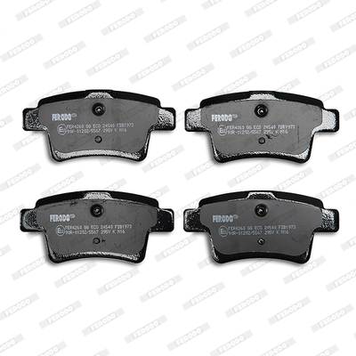 Brake Pad Set, disc brake - FDB1973 FERODO
