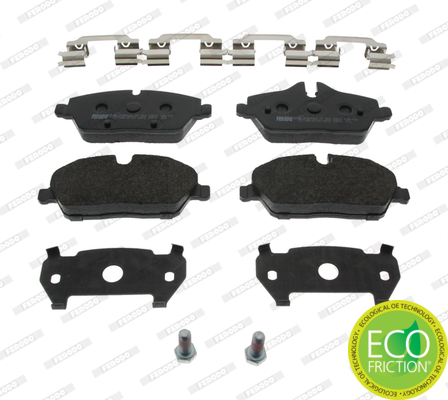 Brake Pad Set, disc brake - FDB1974 FERODO