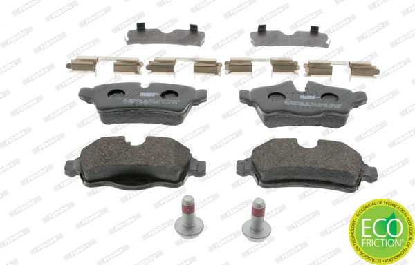 Brake Pad Set, disc brake - FDB1975 FERODO