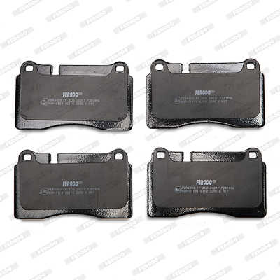 Brake Pad Set, disc brake - FDB1996 FERODO
