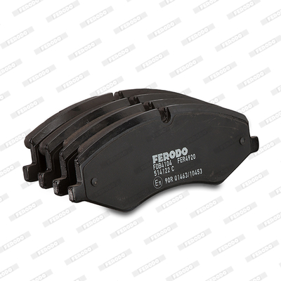 Brake Pad Set, disc brake - FDB4104 FERODO