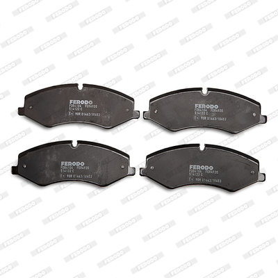 Brake Pad Set, disc brake - FDB4104 FERODO