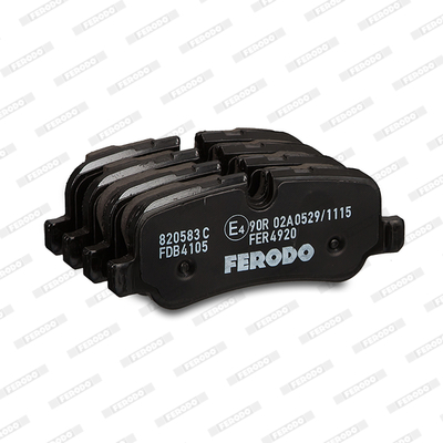 Kit pastiglie freno, Freno a disco - FDB4105 FERODO