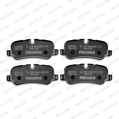 Kit pastiglie freno, Freno a disco - FDB4105 FERODO