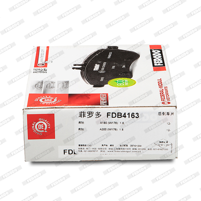 Brake Pad Set, disc brake - FDB4163 FERODO