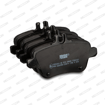 Brake Pad Set, disc brake - FDB4163 FERODO