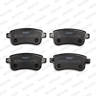 Brake Pad Set, disc brake - FDB4182 FERODO