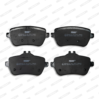 Комплект тормозных колодок, дисковый тормоз - FDB4261 FERODO