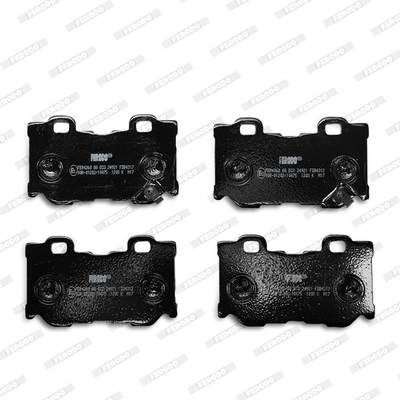 Brake Pad Set, disc brake - FDB4312 FERODO