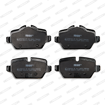 Brake Pad Set, disc brake - FDB4383 FERODO