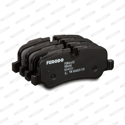 Brake Pad Set, disc brake - FDB4432 FERODO