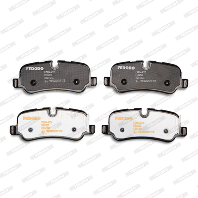 Brake Pad Set, disc brake - FDB4432 FERODO