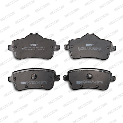 Brake Pad Set, disc brake - FDB4587 FERODO