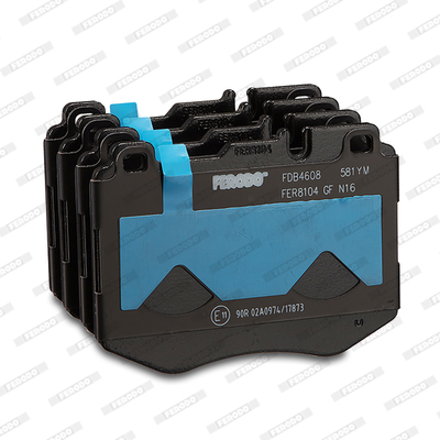 Brake Pad Set, disc brake - FDB4608 FERODO