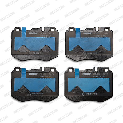 Brake Pad Set, disc brake - FDB4608 FERODO