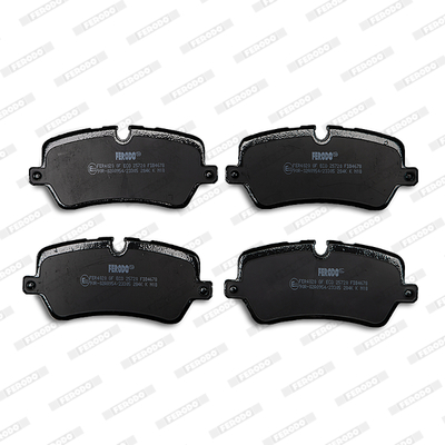 Brake Pad Set, disc brake - FDB4678 FERODO