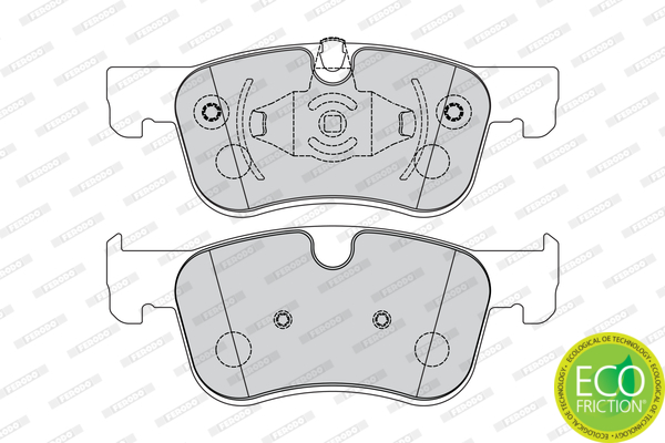 Brake Pad Set, disc brake - FDB4679 FERODO