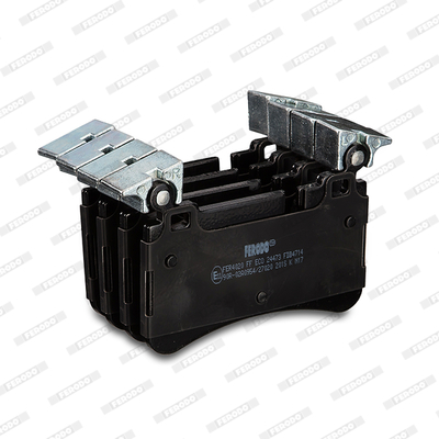 Brake Pad Set, disc brake - FDB4714 FERODO