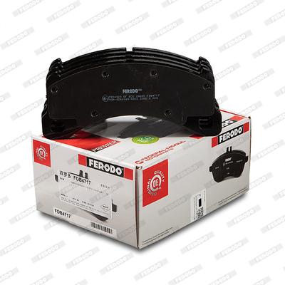Brake Pad Set, disc brake - FDB4717 FERODO