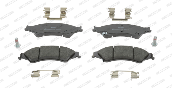 Brake Pad Set, disc brake - FDB4832 FERODO