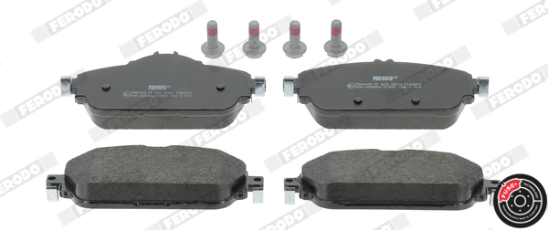 Brake Pad Set, disc brake - FDB4870 FERODO