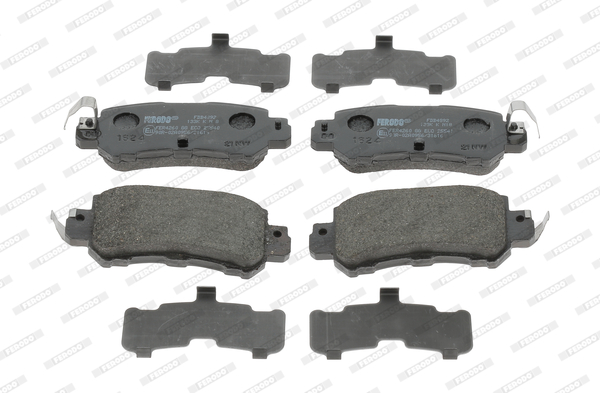 Brake Pad Set, disc brake - FDB4892 FERODO