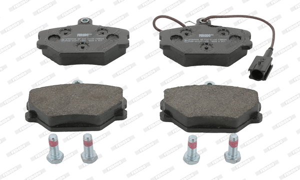 Brake Pad Set, disc brake - FDB524 FERODO