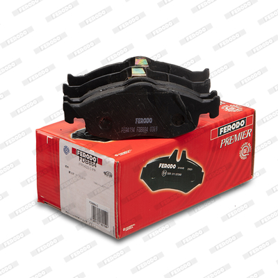 Brake Pad Set, disc brake - FDB884 FERODO