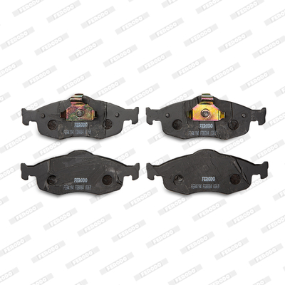 Brake Pad Set, disc brake - FDB884 FERODO