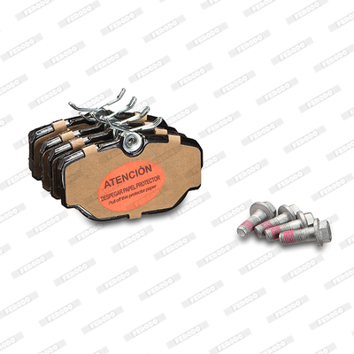 Brake Pad Set, disc brake - FDB981 FERODO