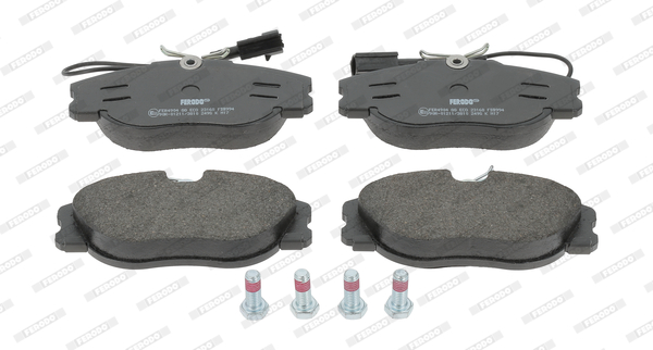 Brake Pad Set, disc brake - FDB994 FERODO