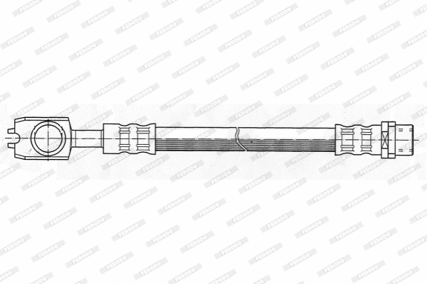 Brake Hose - FHY2458 FERODO