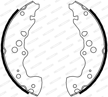 Bremsbackensatz - FSB4115 FERODO