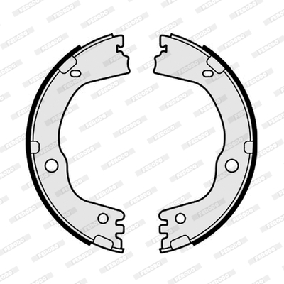 Brake Shoe Set, parking brake - FSB4198 FERODO