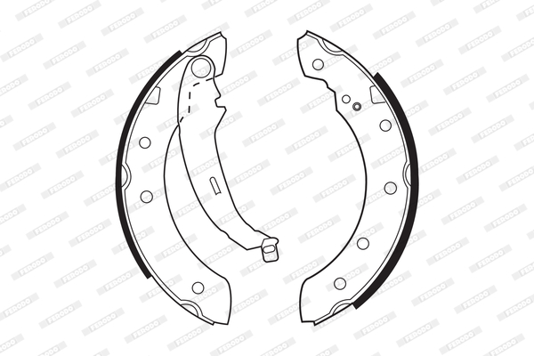 Bremsbackensatz - FSB519 FERODO