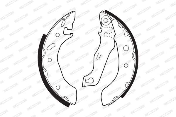 Bremsbackensatz - FSB543 FERODO