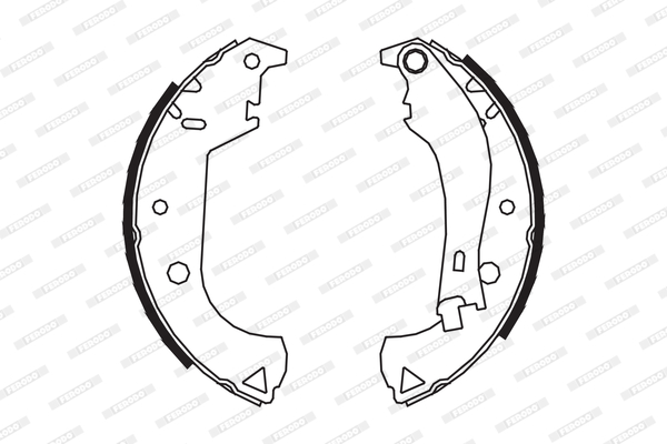 Bremsbackensatz - FSB604 FERODO