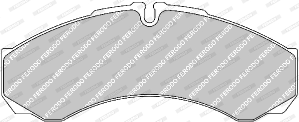 Brake Pad Set, disc brake - FVR1102 FERODO